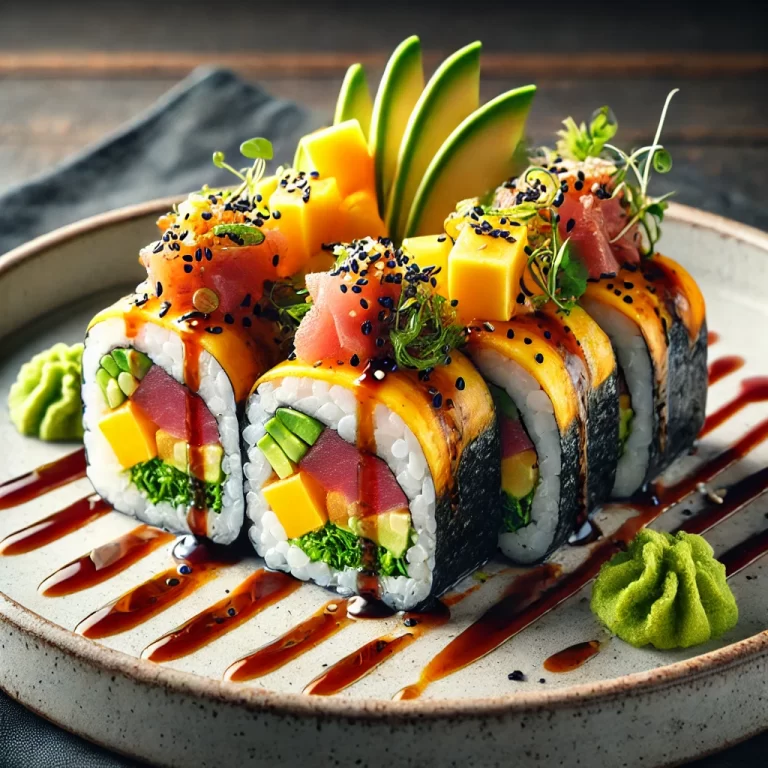 Fusion Sushi Recipe | Innovative Rolls with Local Ingredients and Flavors