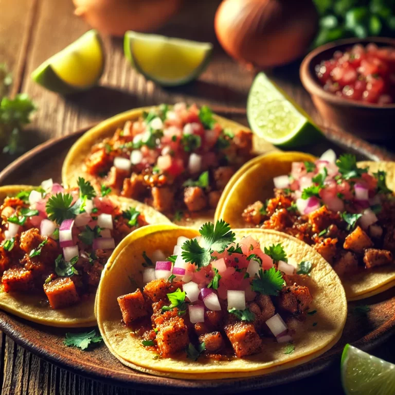 Street Tacos Recipe | Authentic Mexican Tacos with Carne Asada or Al Pastor