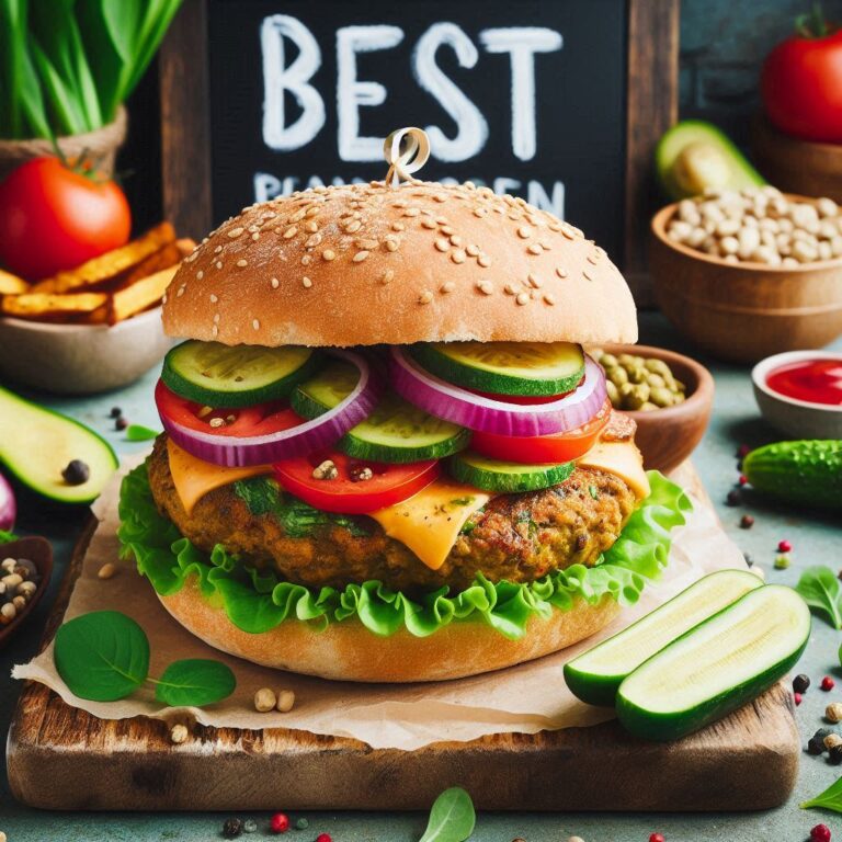 Best Plant-Based Burger Recipe: Easy, Flavorful & Healthy