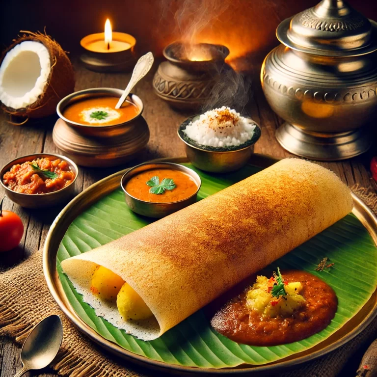 Authentic Indian Masala Dosa Recipe – Crispy, Spiced & Perfect for Breakfast!