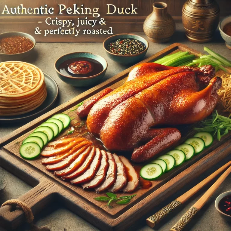 Authentic Peking Duck Recipe – Crispy, Aromatic & Restaurant-Style