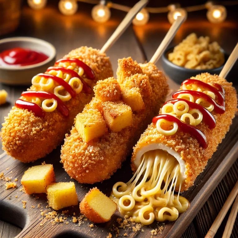 Korean Corn Dogs Recipe & Instructions