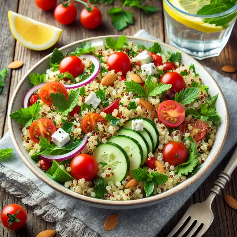 Quinoa Salad Recipe 🥗🌿 | Healthy & Refreshing