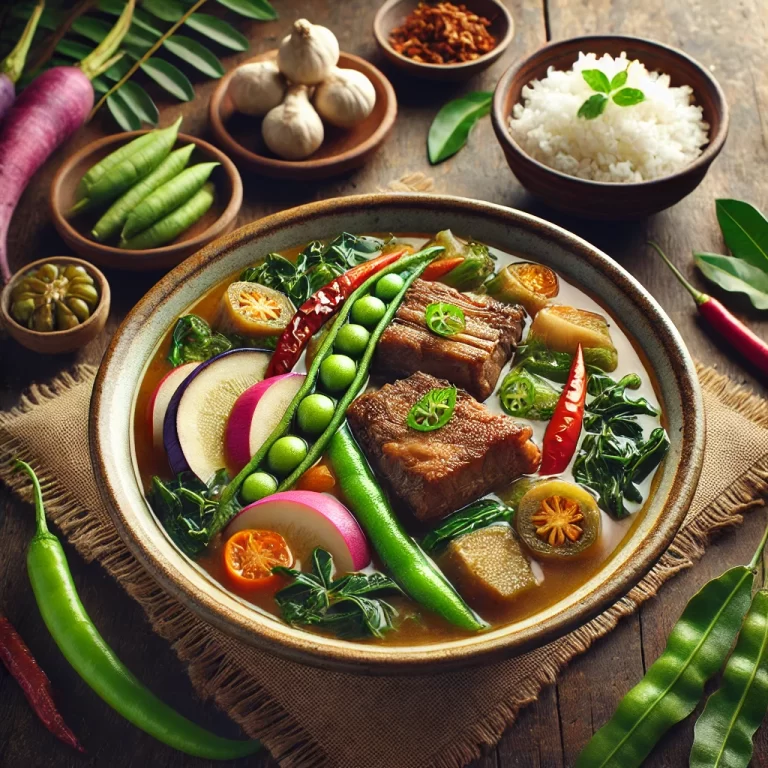 Authentic Filipino Sinigang Recipe – Tangy, Comforting & Flavorful 🍲🇵🇭