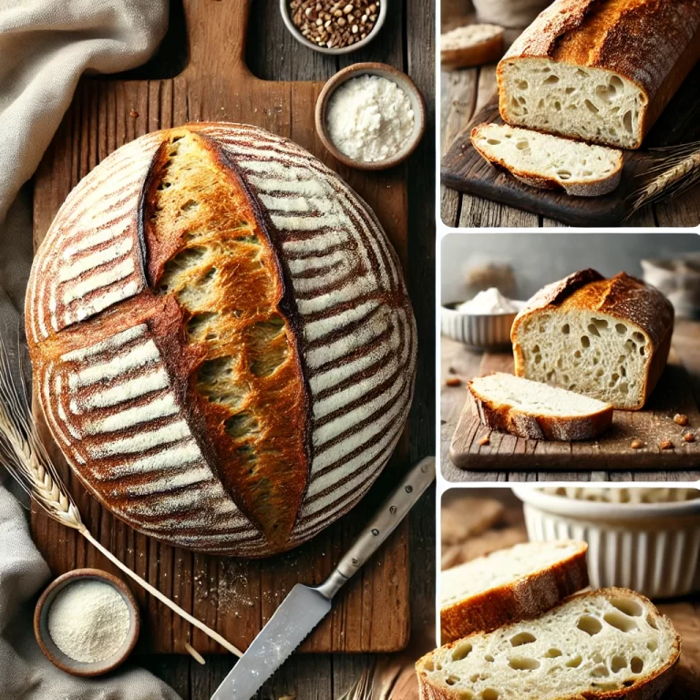 Classic Sourdough Bread Recipe | Tangy, Chewy & Crispy Crust