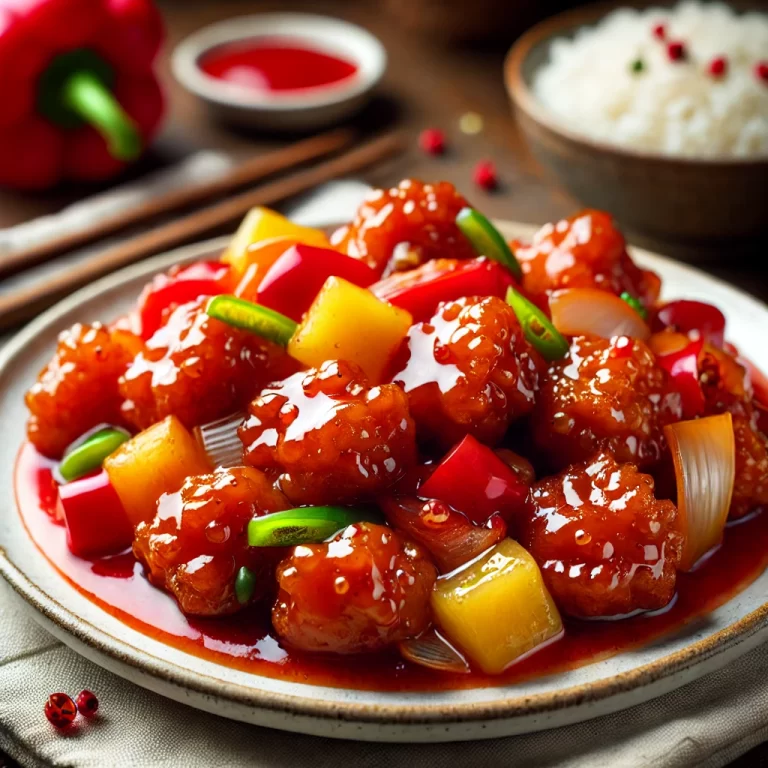 Sweet and Sour Pork Recipe – Crispy, Tangy & Irresistible