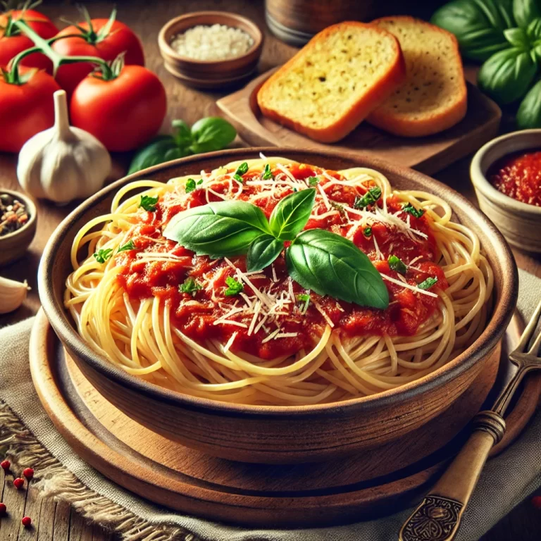 Classic Spaghetti Recipe – Simple, Delicious & Comforting 🍝✨