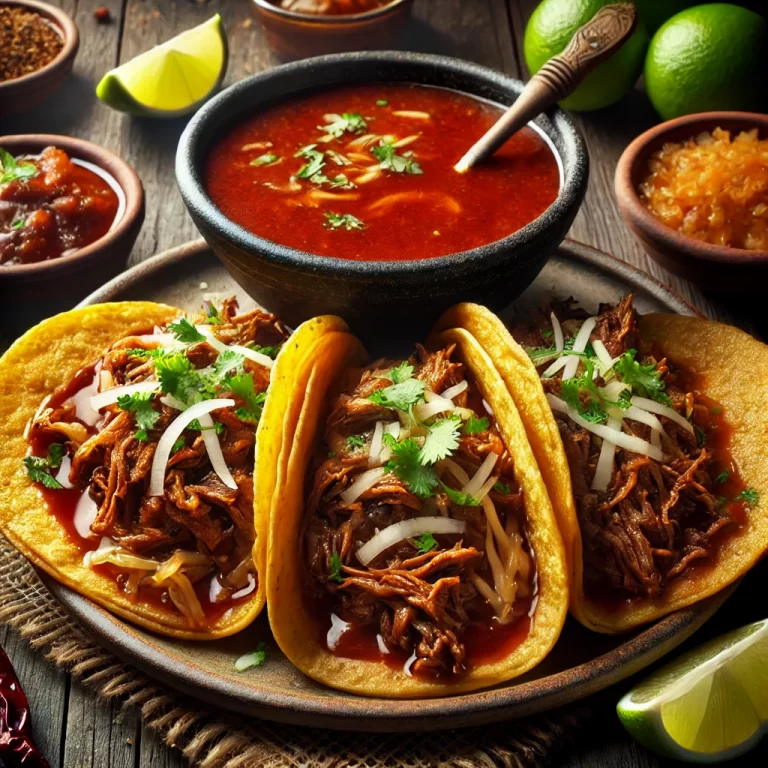 Authentic Birria Tacos Recipe – Juicy, Crispy & Flavorful (Step-by-Step Guide)