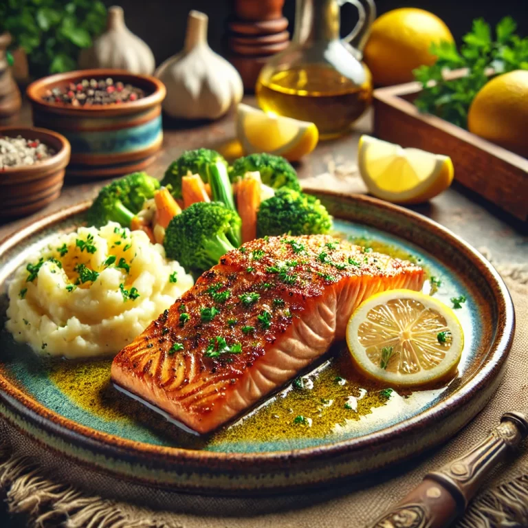 Easy Garlic Butter Salmon Recipe – Juicy, Flavorful & Healthy!