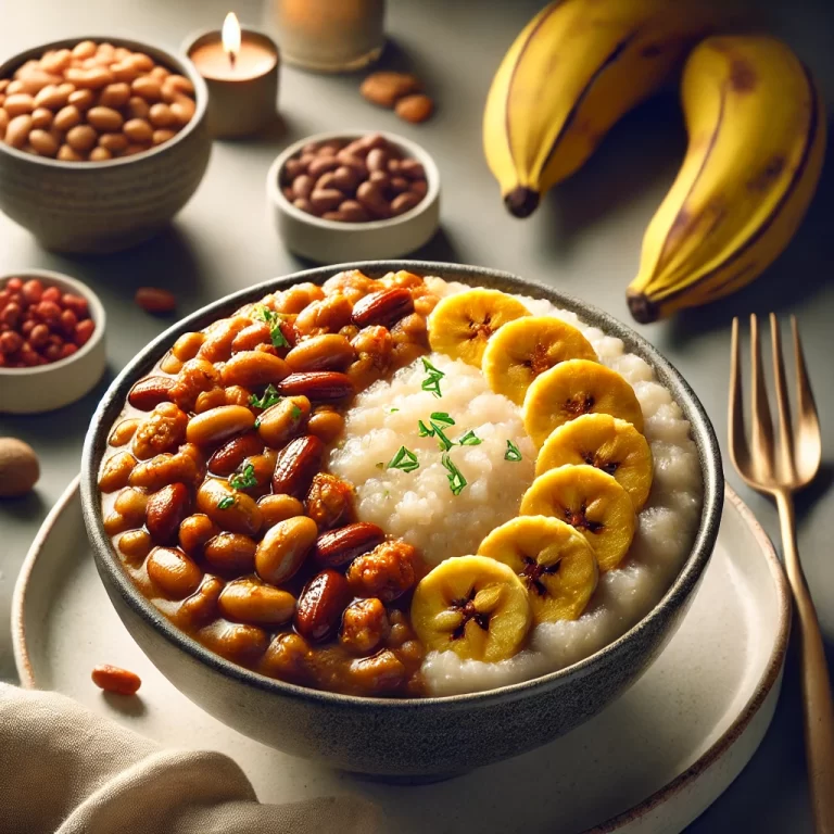 Beans and Plantain Porridge: A Nutritious and Comforting Nigerian Dish