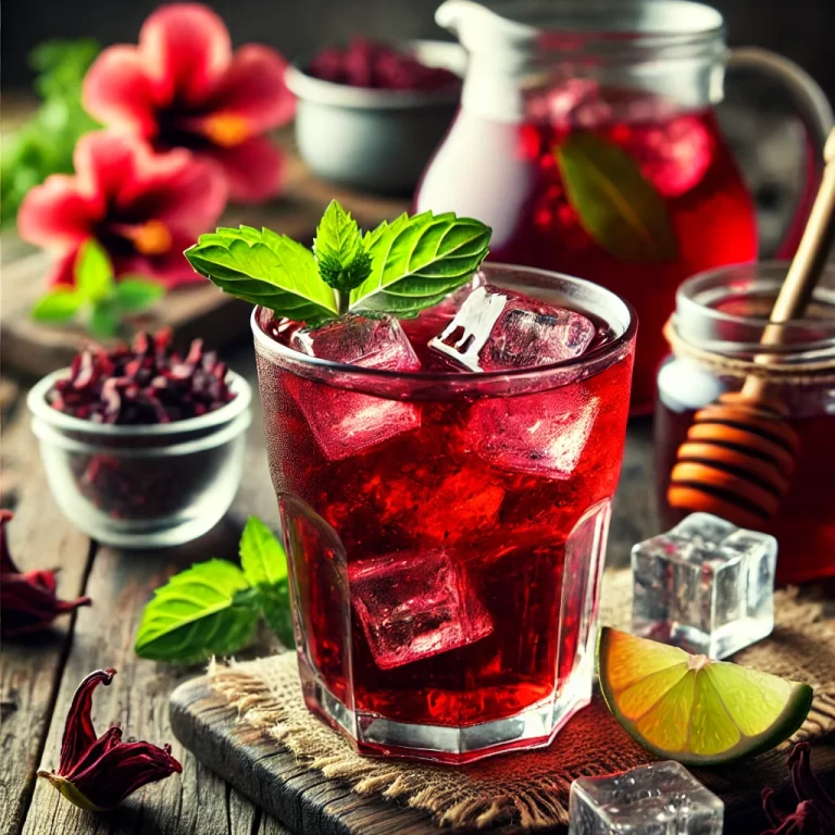 Hibiscus Iced Tea Recipe: Refreshing & Antioxidant-Rich Agua de Jamaica