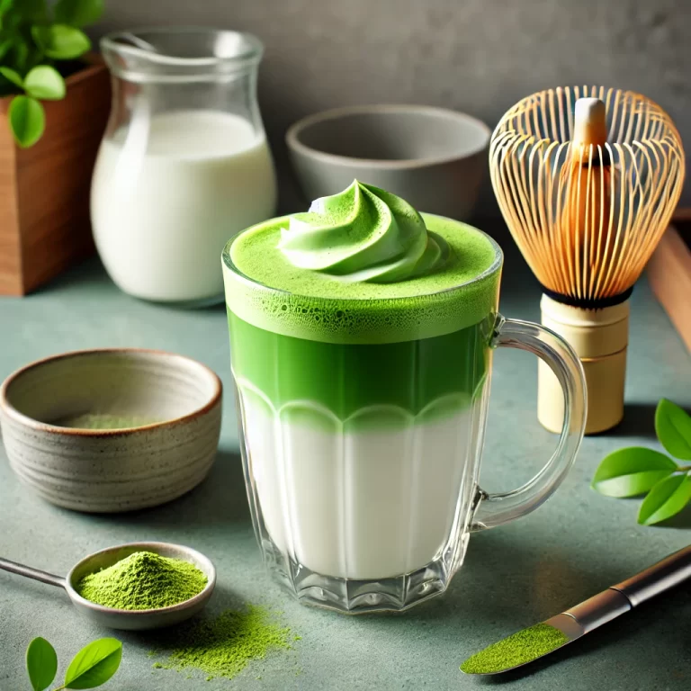 Dalgona Matcha Recipe: Creamy & Frothy Green Tea Latte Twist