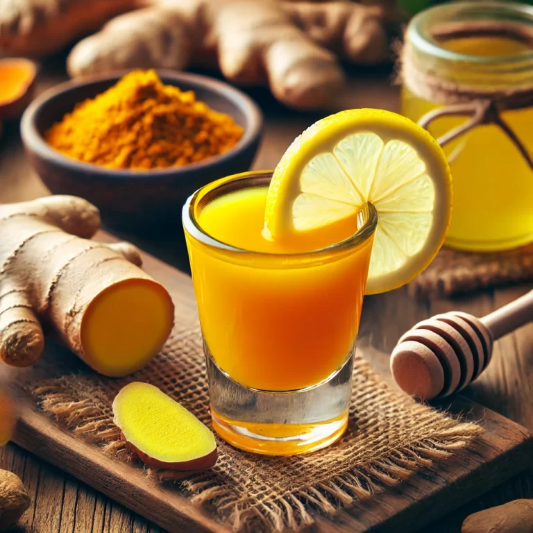 Ginger-Turmeric Shot Recipe: Immune-Boosting & Anti-Inflammatory Wellness Drink