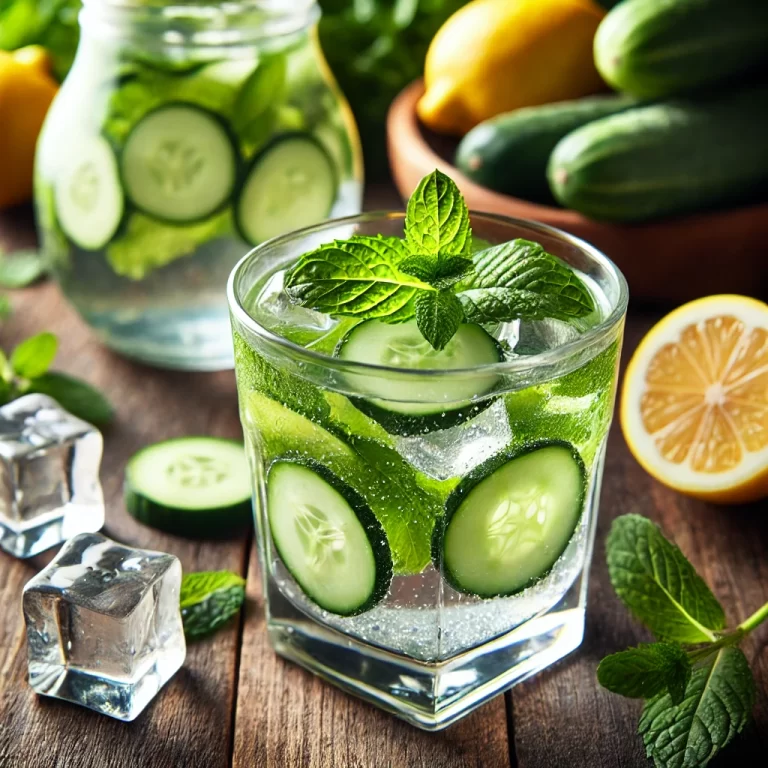 Mint & Cucumber Infused Water Recipe: Refreshing & Detoxifying Hydration