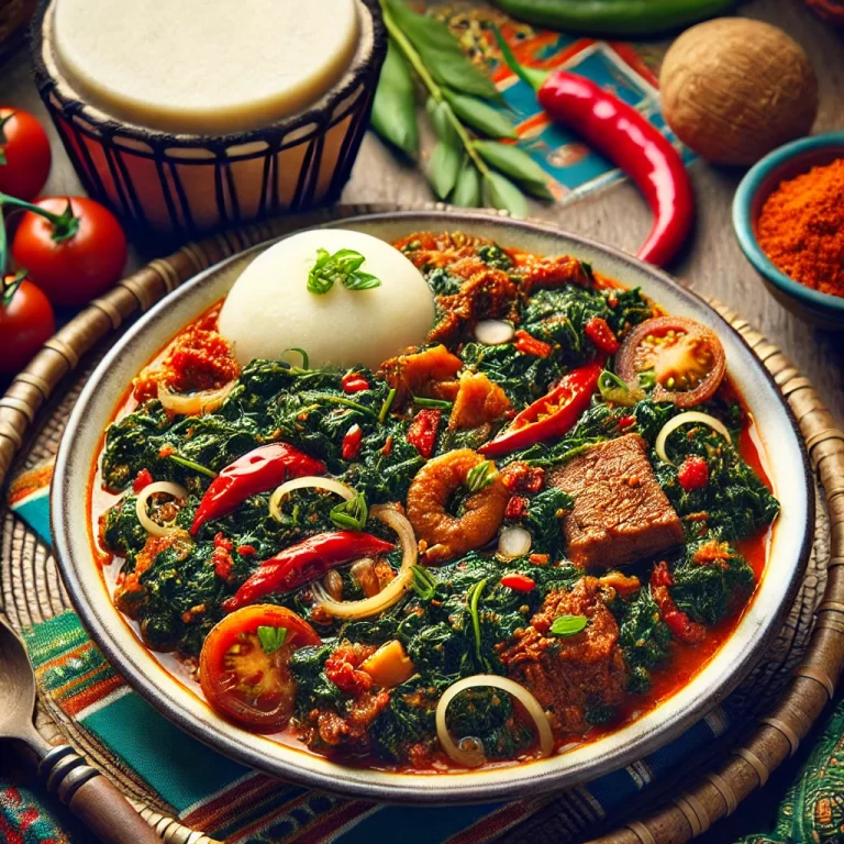 Efo Riro: A Flavorful Nigerian Spinach Stew