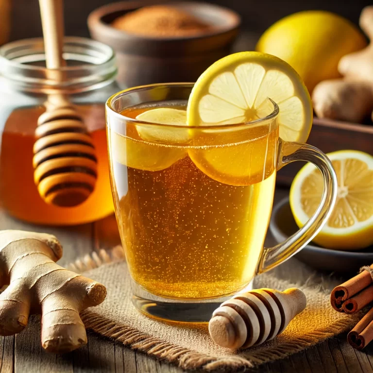 Lemon-Ginger Honey Tonic Recipe: Soothing & Immune-Boosting Drink